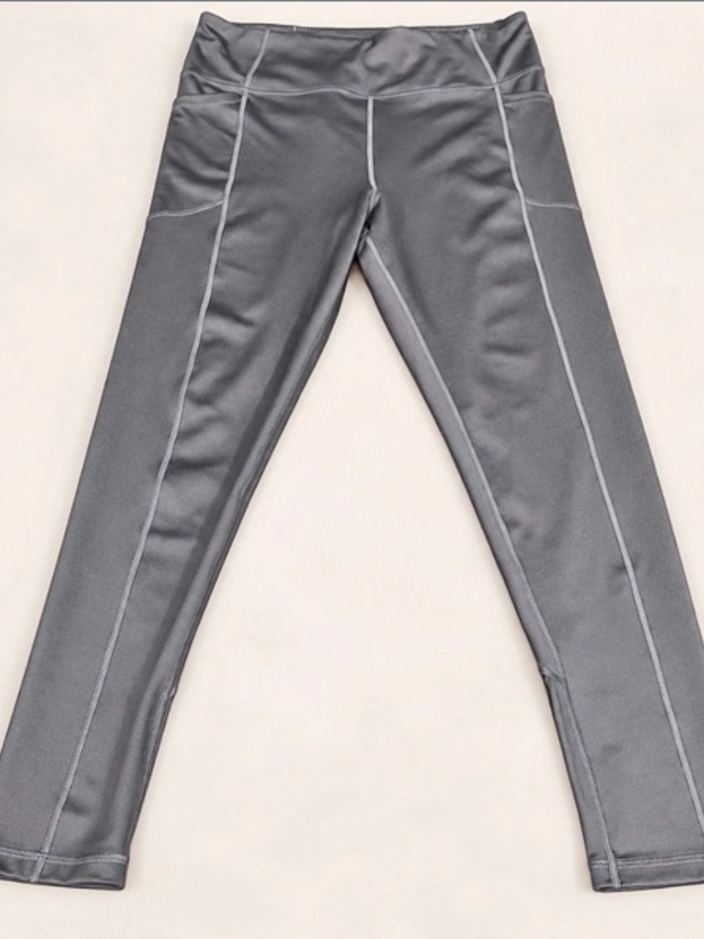 Victoria's Secret Essential Pocket Legging Gray Athletic Leggings